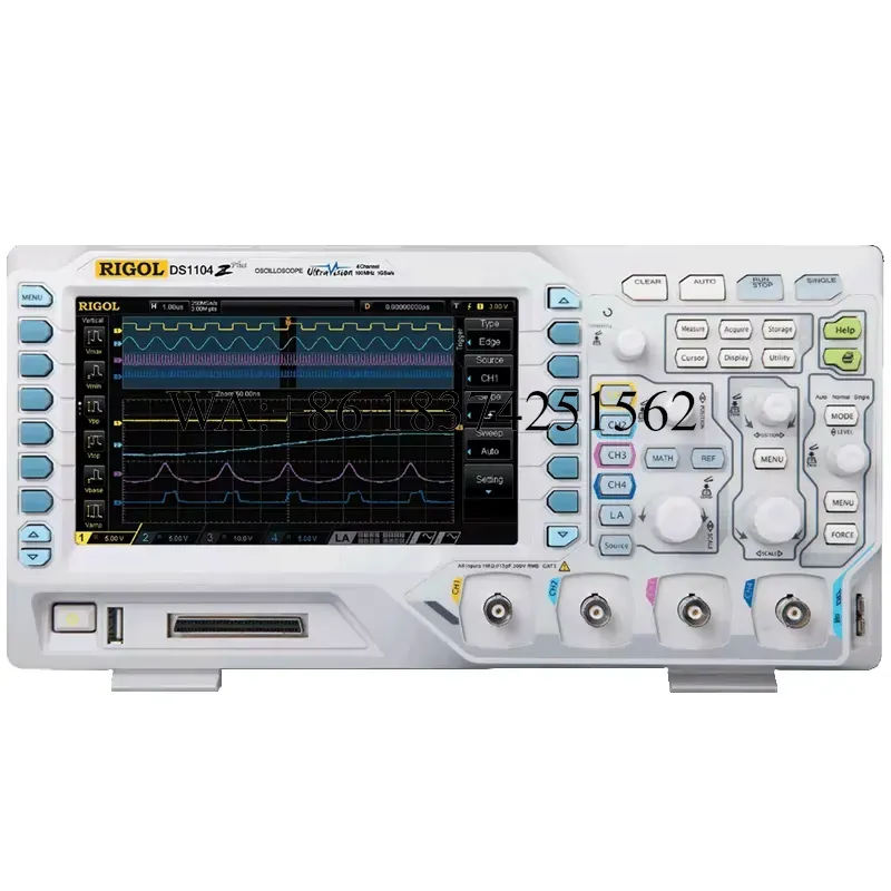 Digital Storage Oscilloscope 4 Channel 100Mhz - WMWMNU 디지털 저장 오실로스코프 DS1104Z Plus,