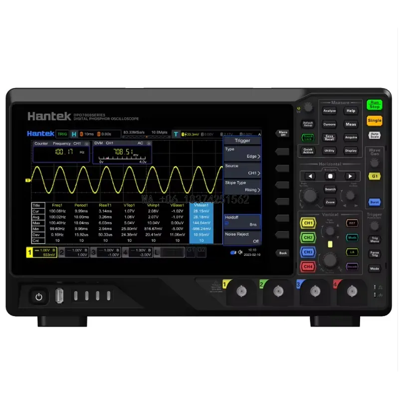 DPO7104E 디지털 저장 오실로스코프, 100MHz - Digital Storage Oscilloscope 4 Channel 100Mhz 리뷰 및 가격