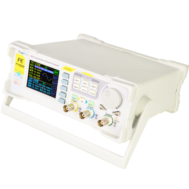 FY6900 듀얼 채널 DDS 기능 임의 파형 신호 발 - Dual Channel Arbitrary Waveform Function Generator 60Mhz 리뷰 및 가격
