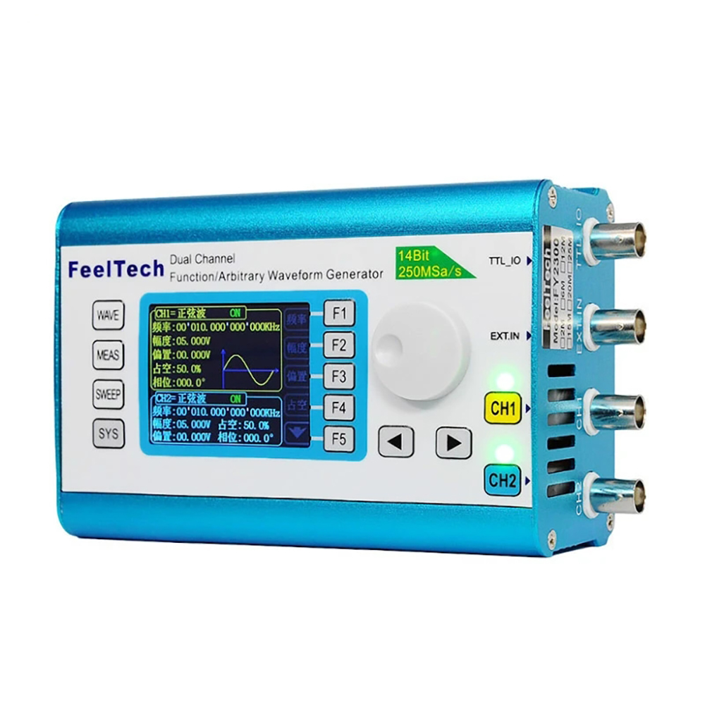 FY2300H 시리즈 DDS 기능 임의 파형 신호 발생 - Dual Channel Arbitrary Waveform Function Generator 60Mhz 리뷰 및 가격