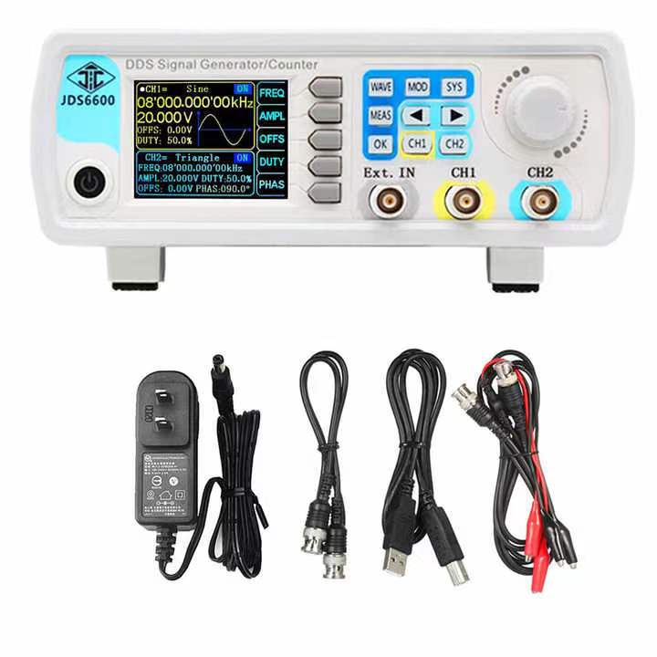 YAO JDS6600 15/30/40/50/60MHz  - Dual Channel Arbitrary Waveform Function Generator 60Mhz 리뷰 및 가격
