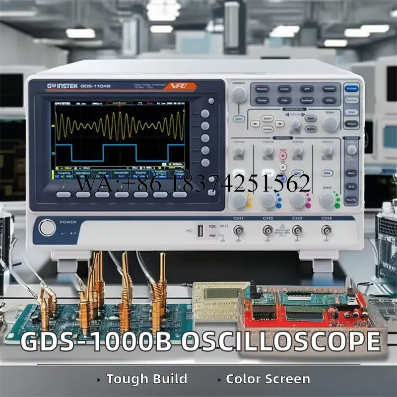 GDS-1104B 4채널 100MHz 디지털 저장 오실 - Digital Storage Oscilloscope 4 Channel 100Mhz 리뷰 및 가격